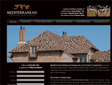 Tablet Screenshot of clayroofs.com